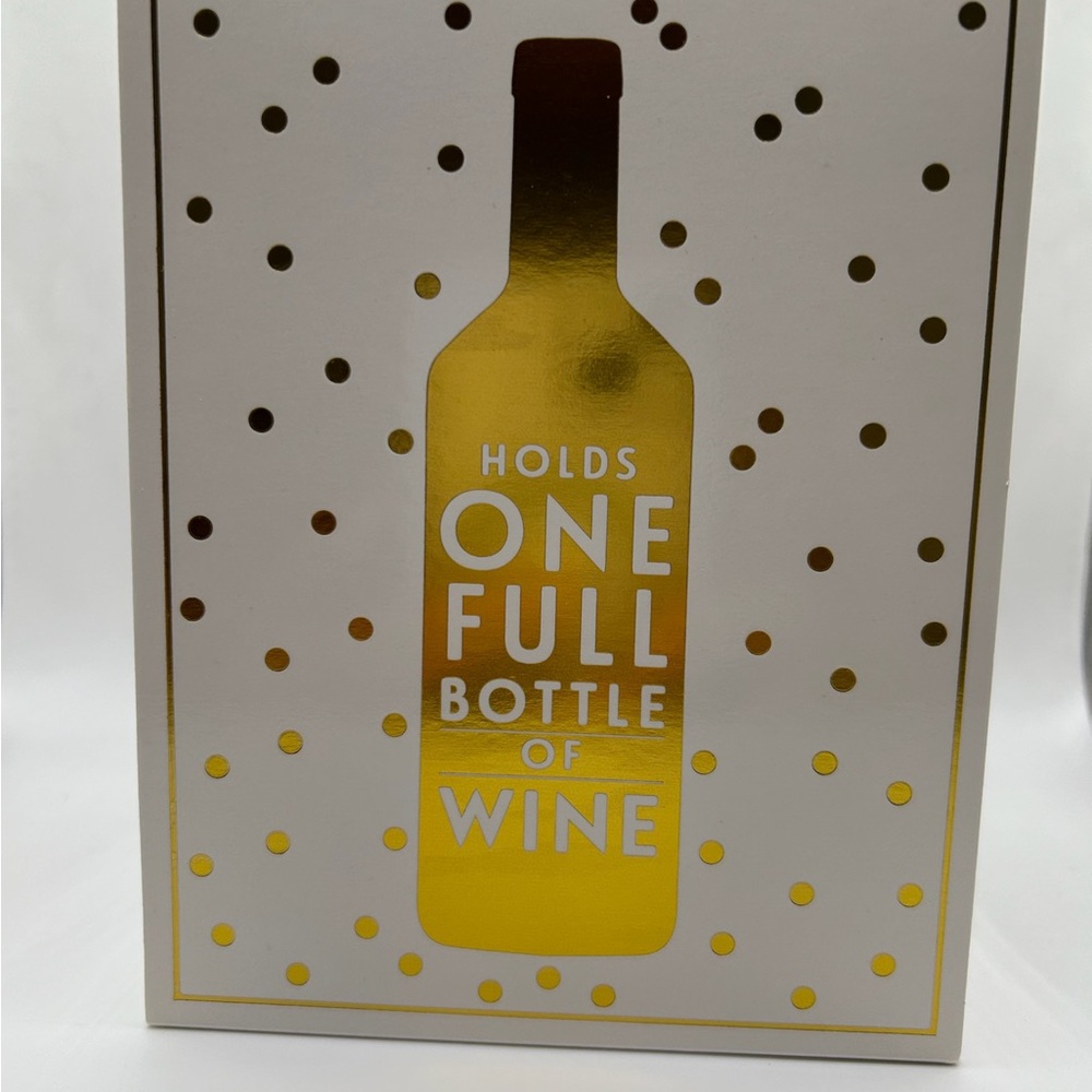 NEW Full of Thanks Stemless Wine Glass - holds full bottle of wine🍷 - Picture 2 of 2